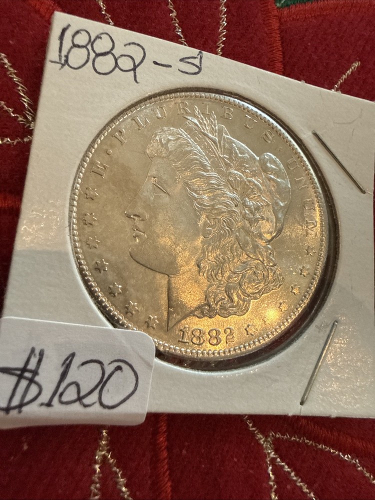 1882-S Morgan Silver Dollar