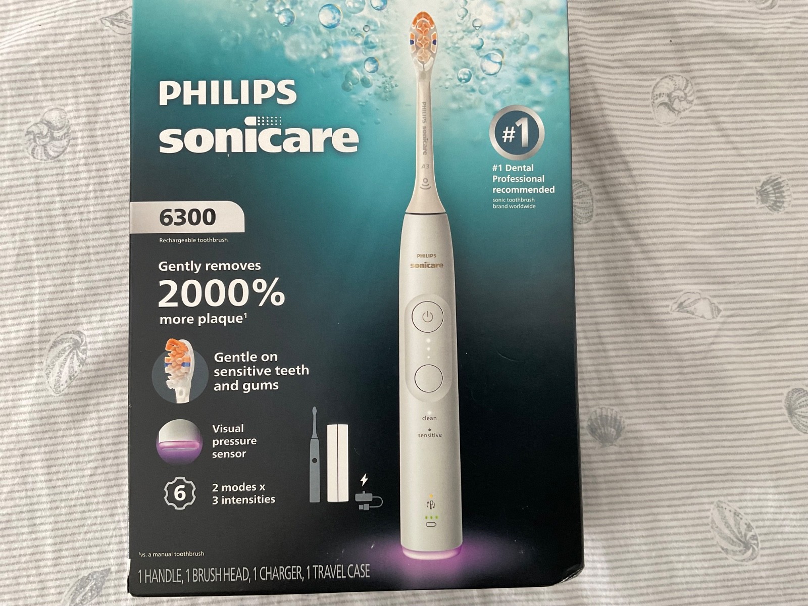 Philips Sonicare 6300 Electric Toothbrush - HX7408/03