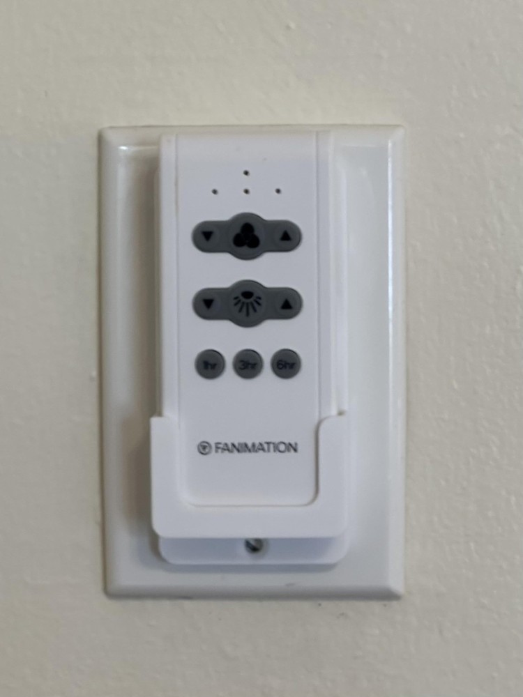 Replacement Wall Mount Holder Compatible with Fanimation CR500 Remote Control...