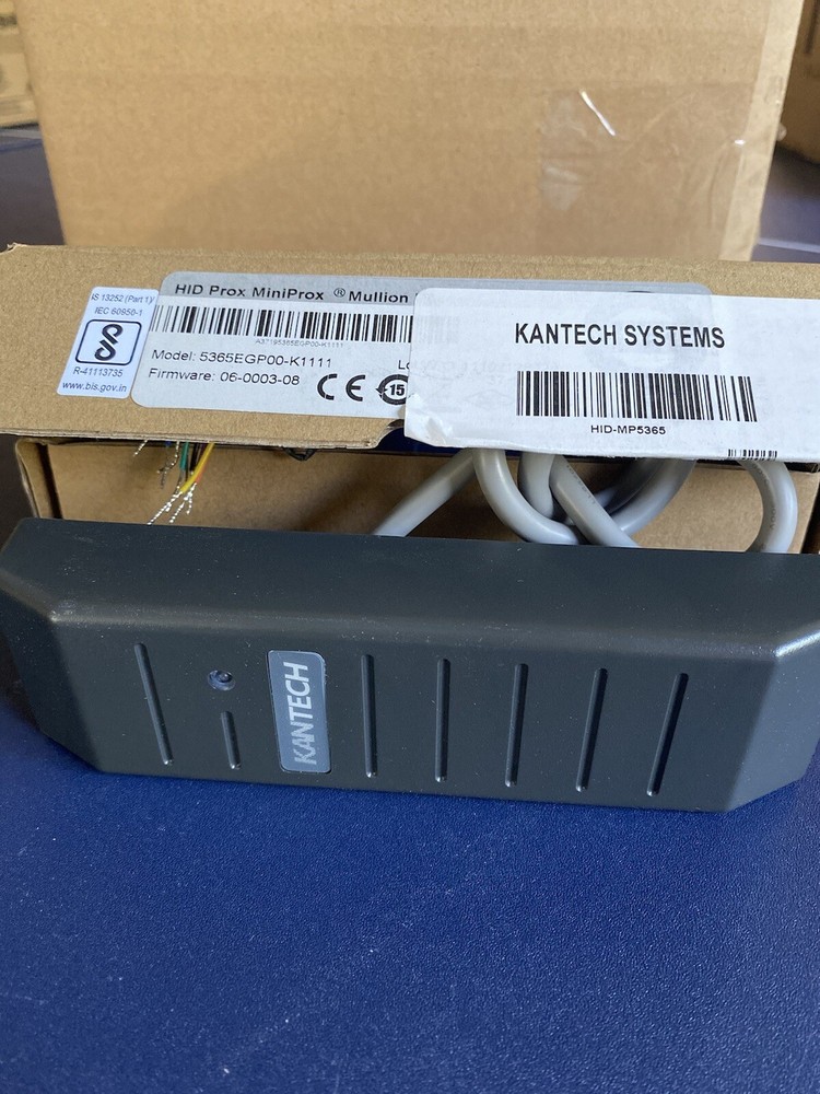 Kantech HID-MP5365 HID Prox MiniProx Mullion Reader
