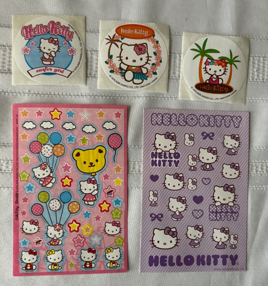 Vintage Hello Kitty Stickers