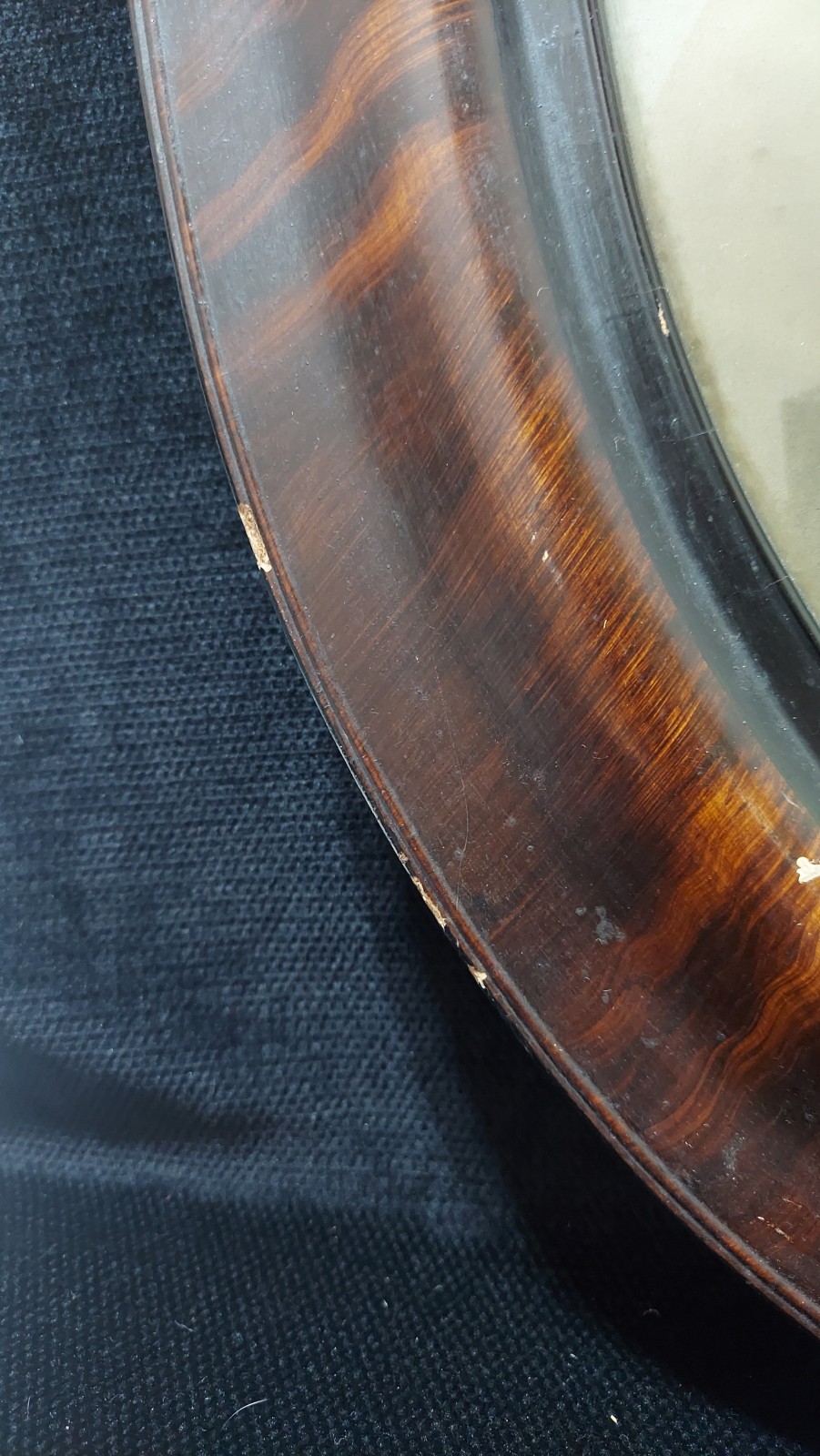 WWI Named Soldier Photo Dog Tags Convex Glass Military Frame