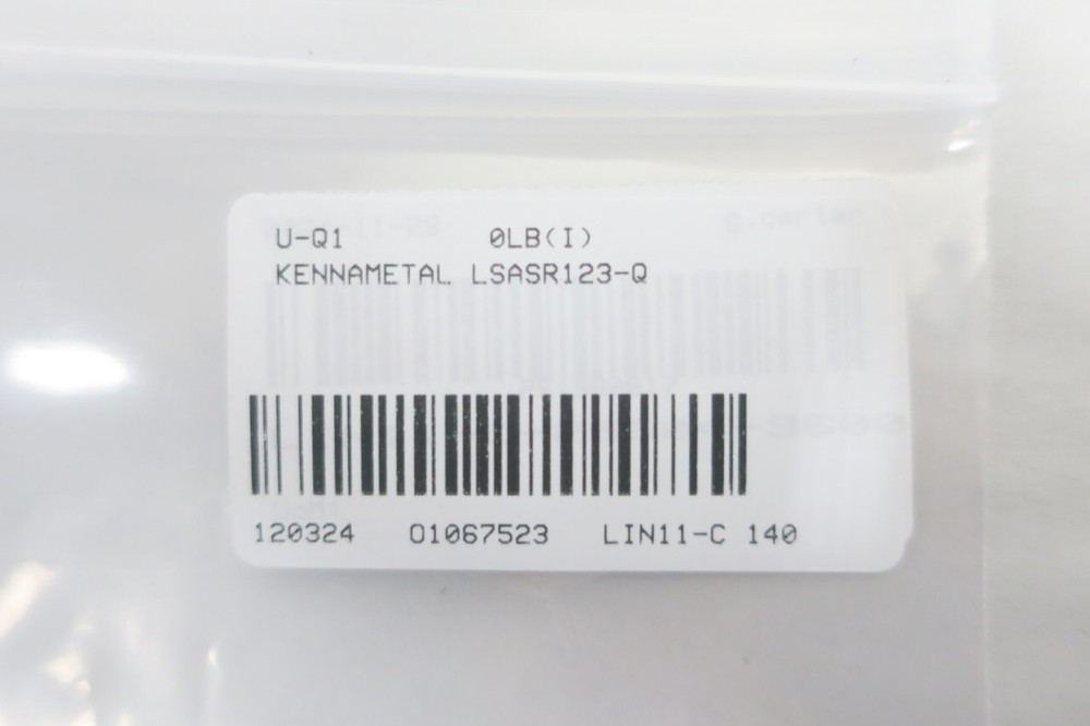 Kennametal LSASR123 Lt Threading Tool Holder