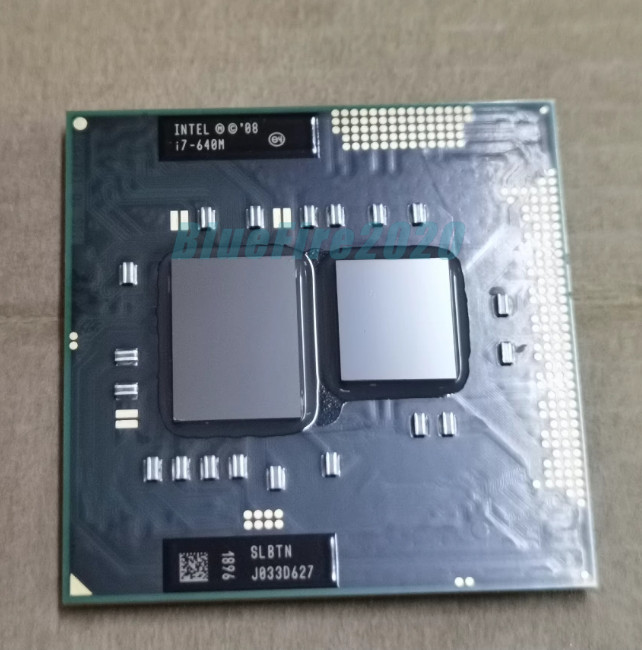 Intel Core i7-640M 2.8 GHz 4M Dual Core Processor Laptop CPU G1 SLBTN Socket G1