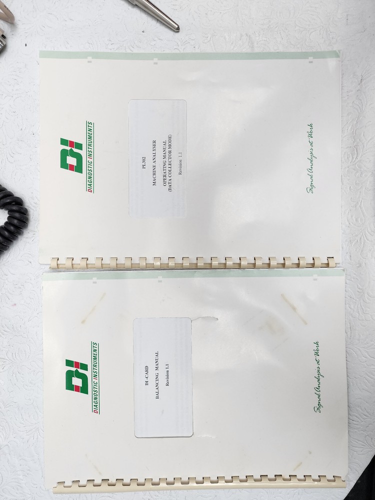 DIAGNOSTIC INSTRUMENTS MACHINE ANALYZER PL302