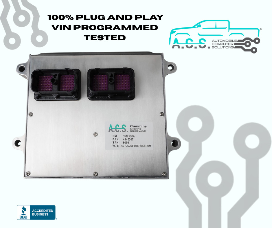 CM2100 ECM 2007-2009 Dodge RAM Truck 2500 3500 4500 5500 HD 6.7L Cummins OEM