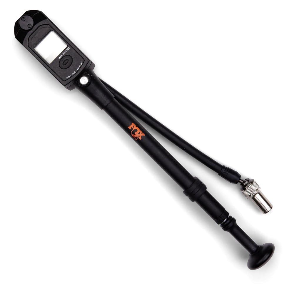 Fox Digital Shock Pump 350psi - Digital Gauge w/ LCD Display Panel