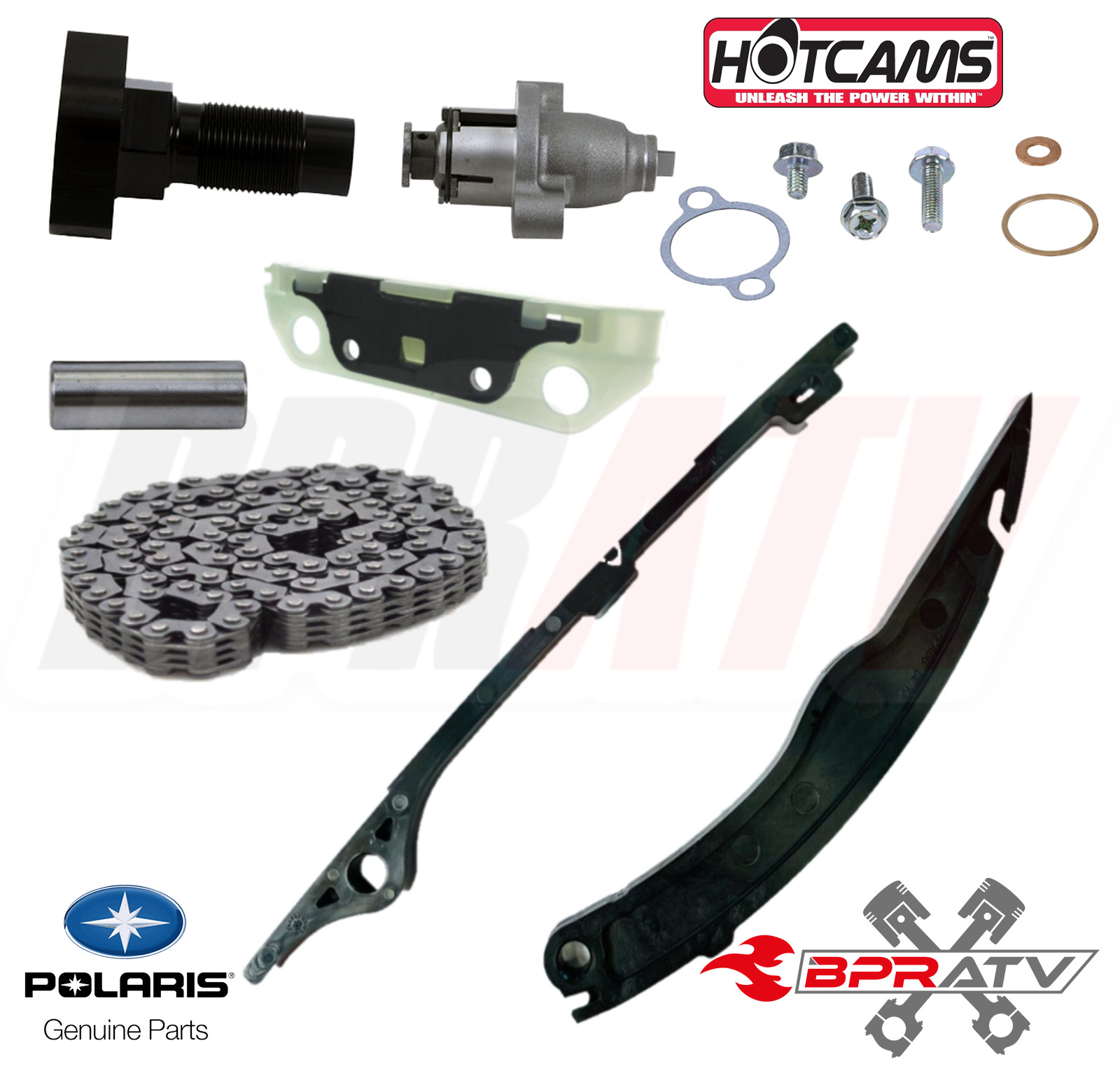 XP1000 XP 1000 OEM Chain Guides Hotcams Universal Cam Timing Chain Tensioner Kit