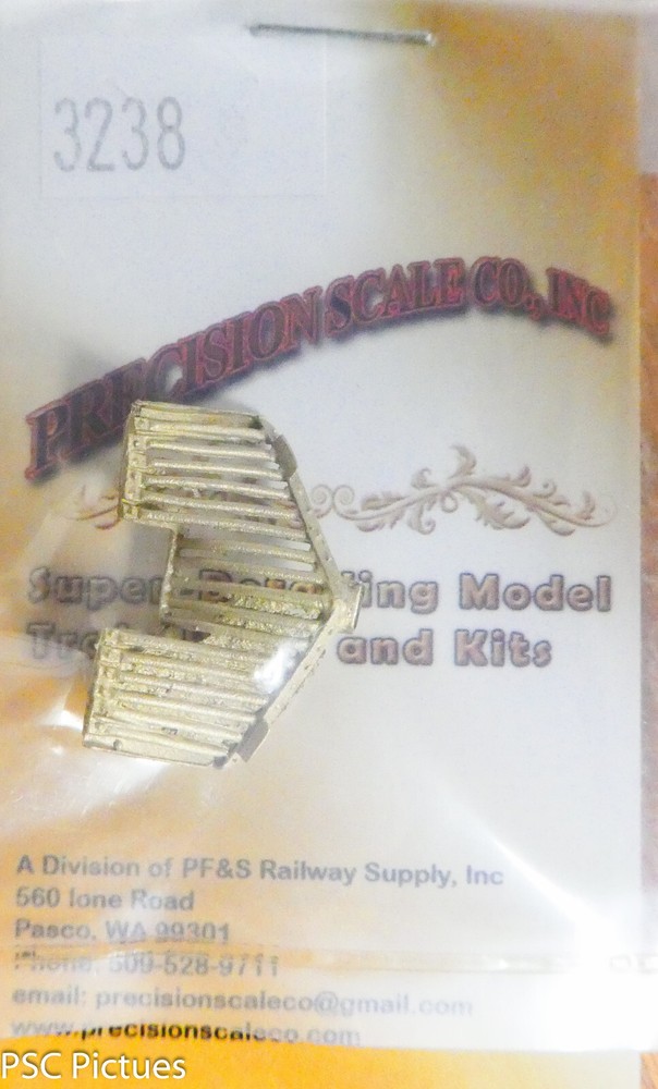 Precision Scale HO #3238 Pilot Cage, Santa Fe (Brass Casting)