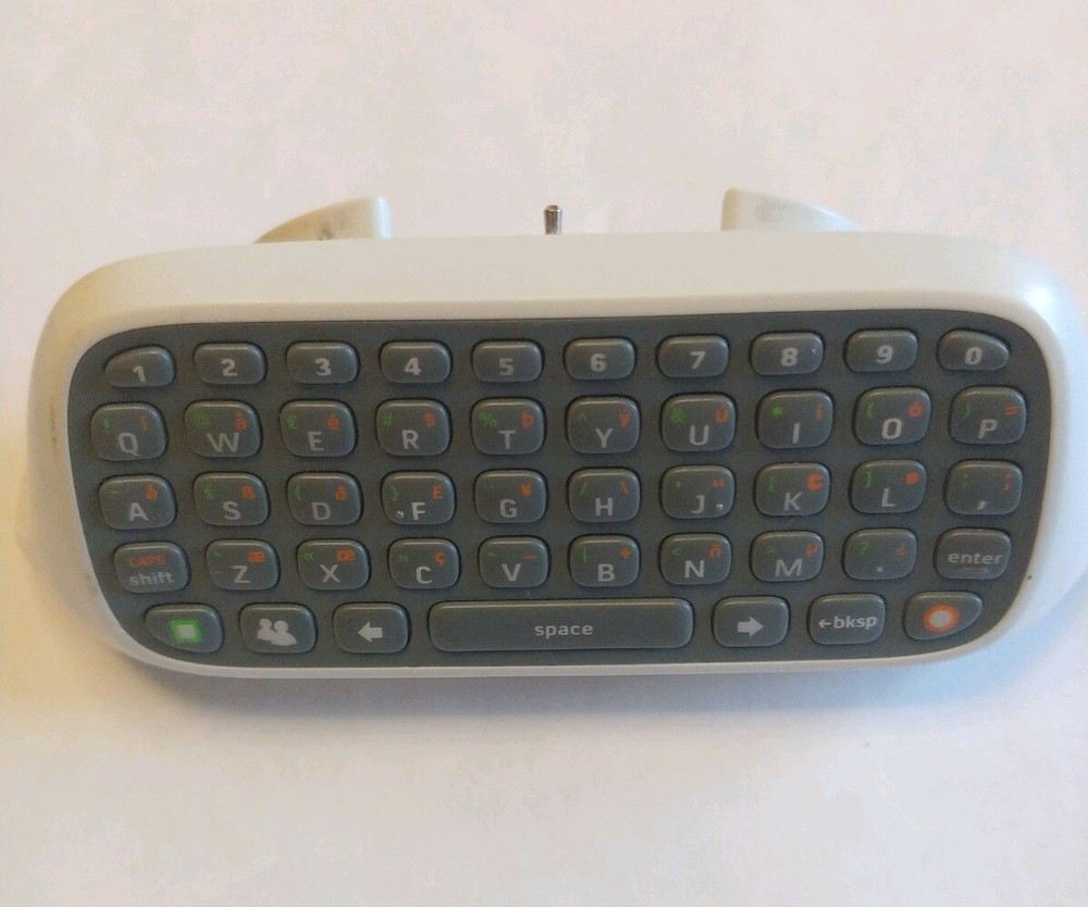 Genuine Official OEM Microsoft Xbox 360 Chatpad Keyboard Text Keypad Controller