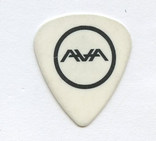 Angels & Airwaves white Guitar Pick - - AvA Pick