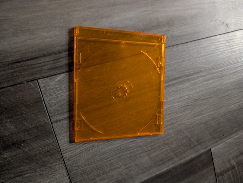 Orange Slim CD Jewel Case