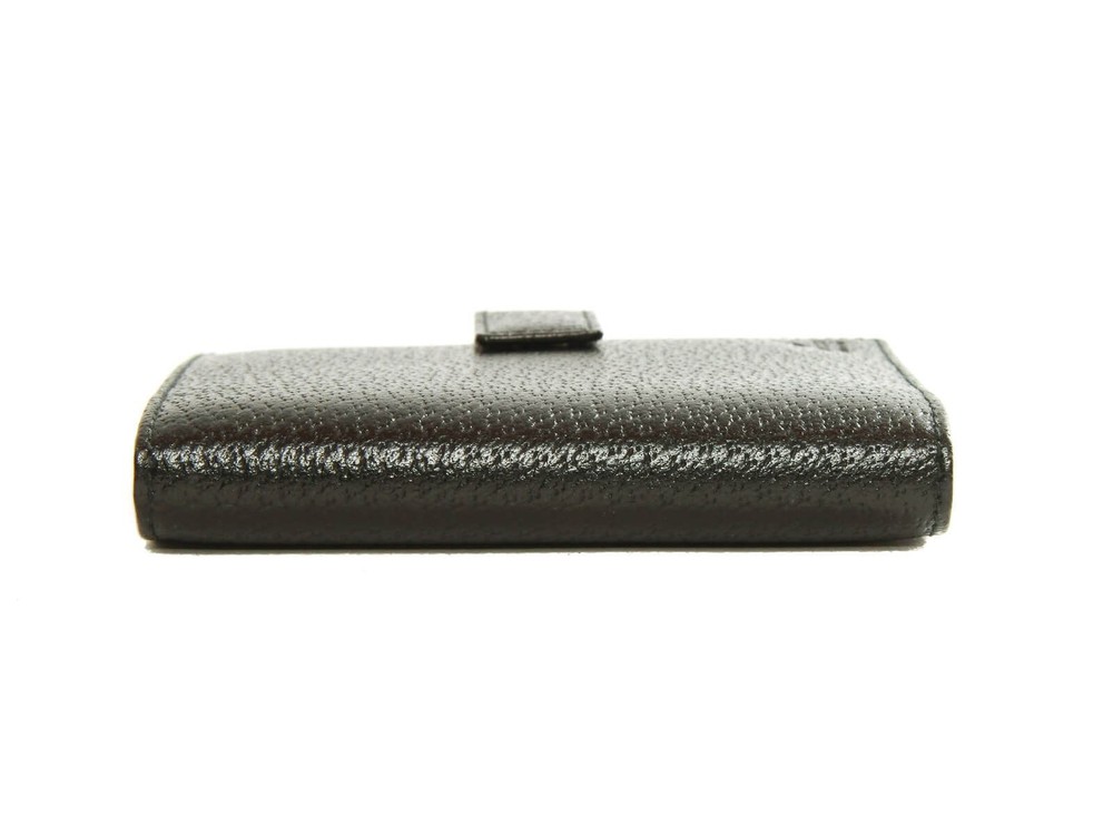 Authentic Gucci Black Leather Agenda Notebook