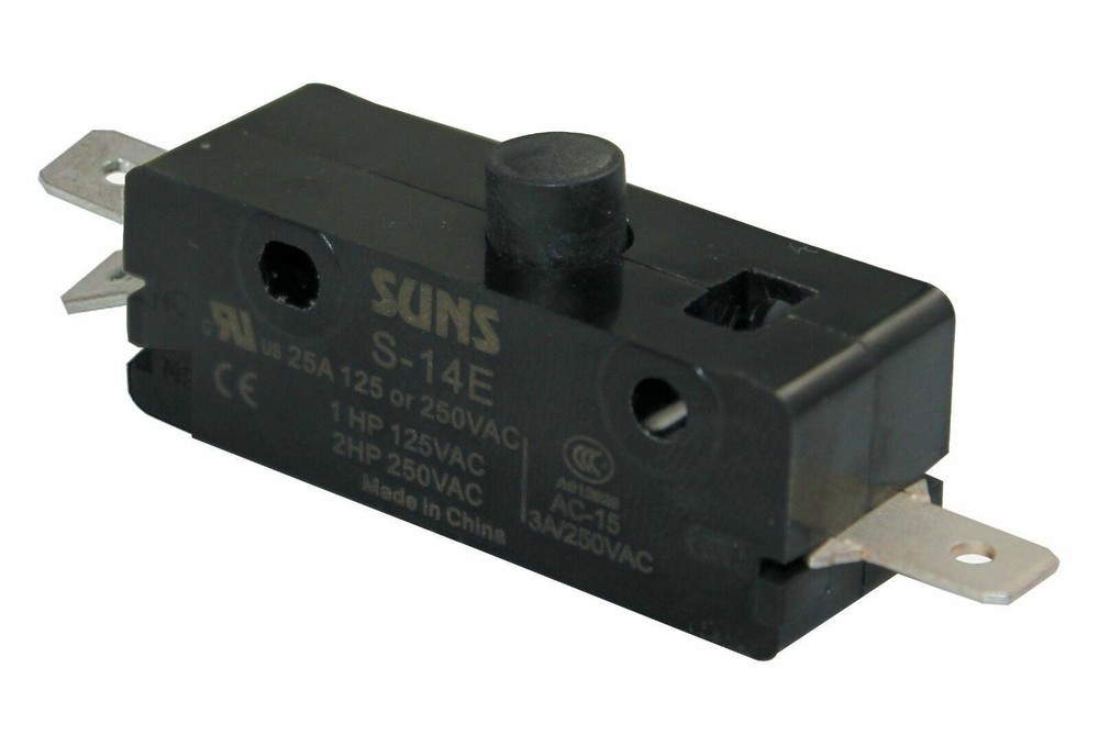 SUNS S-14E Pin Plunger Snap Action 25A Micro Switch E14-00A E1400A 0E14-00A