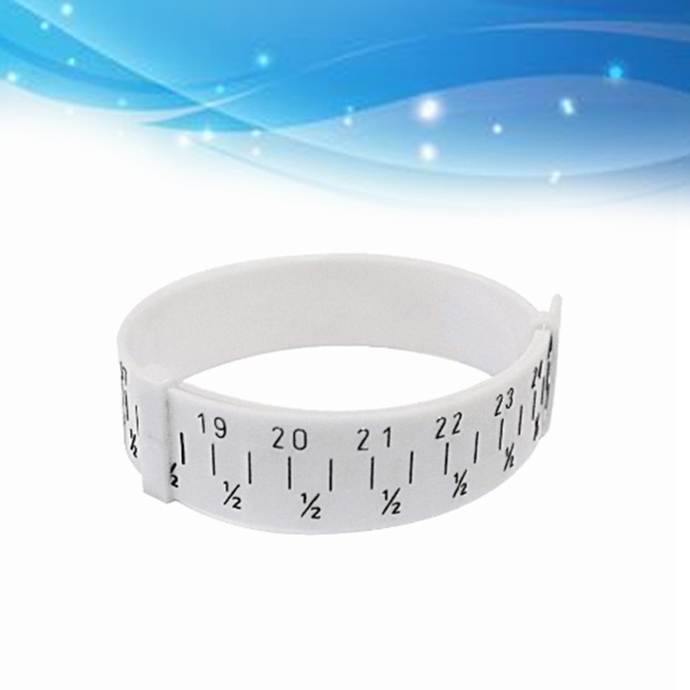 Bracelet Measuring Zone Wristband Snap Ruler Adjustable Sizer Bangle