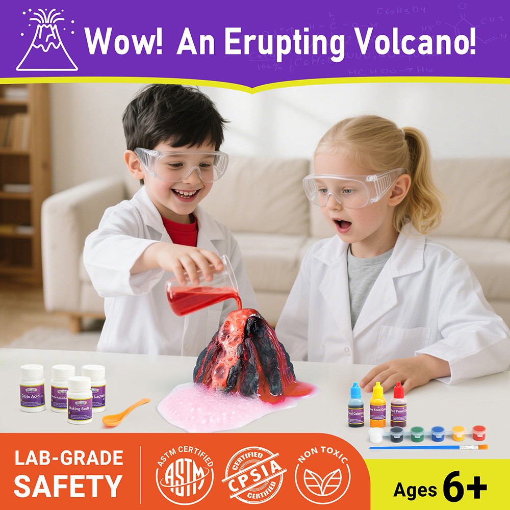 155 Experiments Science Kits for Kids STEM Educational Toy Physics Chemistry Set