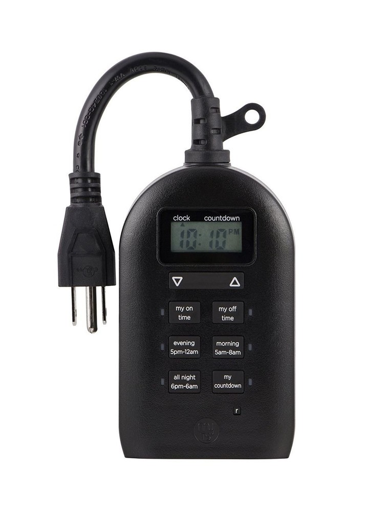 TouchSmart Outdoor/Indoor Simple Set Plug-In Timer