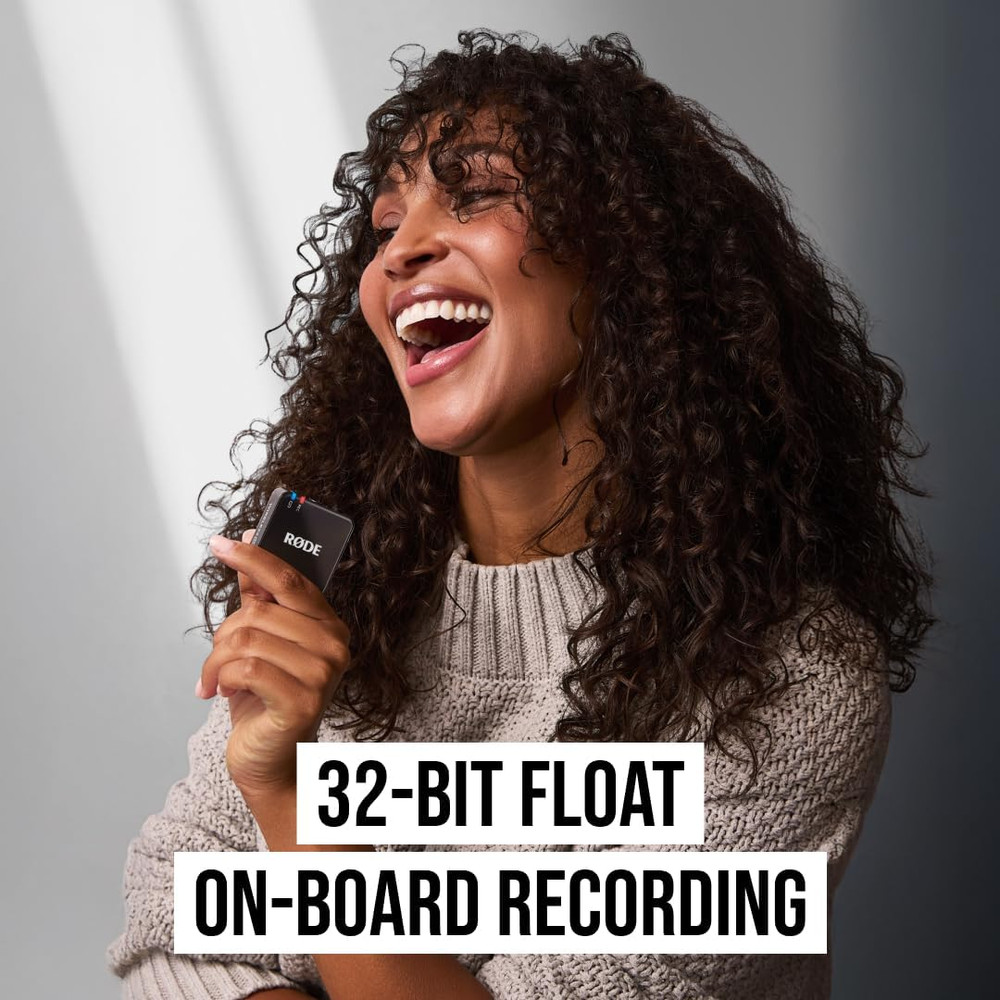 Wireless GO III (Gen 3) – Compact Wireless Mic – Pristine Audio, 32-Bit Float Re