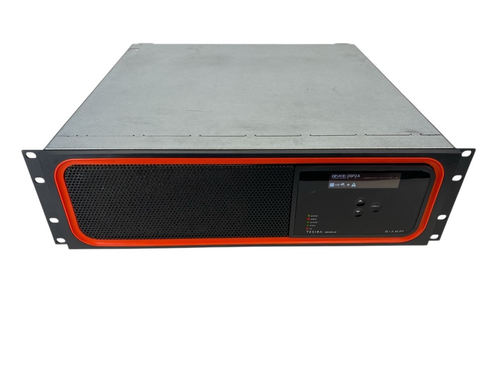 Biamp Systems Tesira SERVER-IO Digital Network Signal Processor DSP