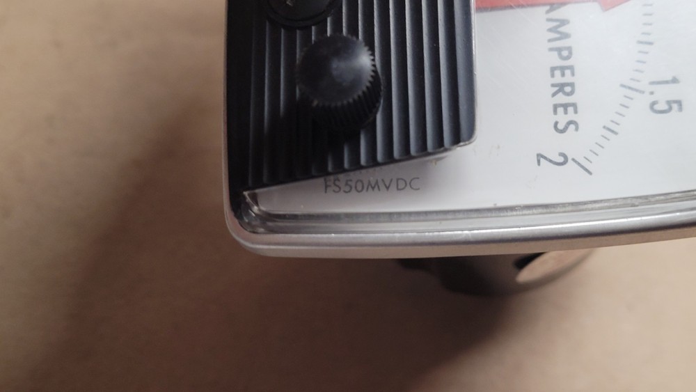 GE FS50MVDC D-C Kiloamperes Meter