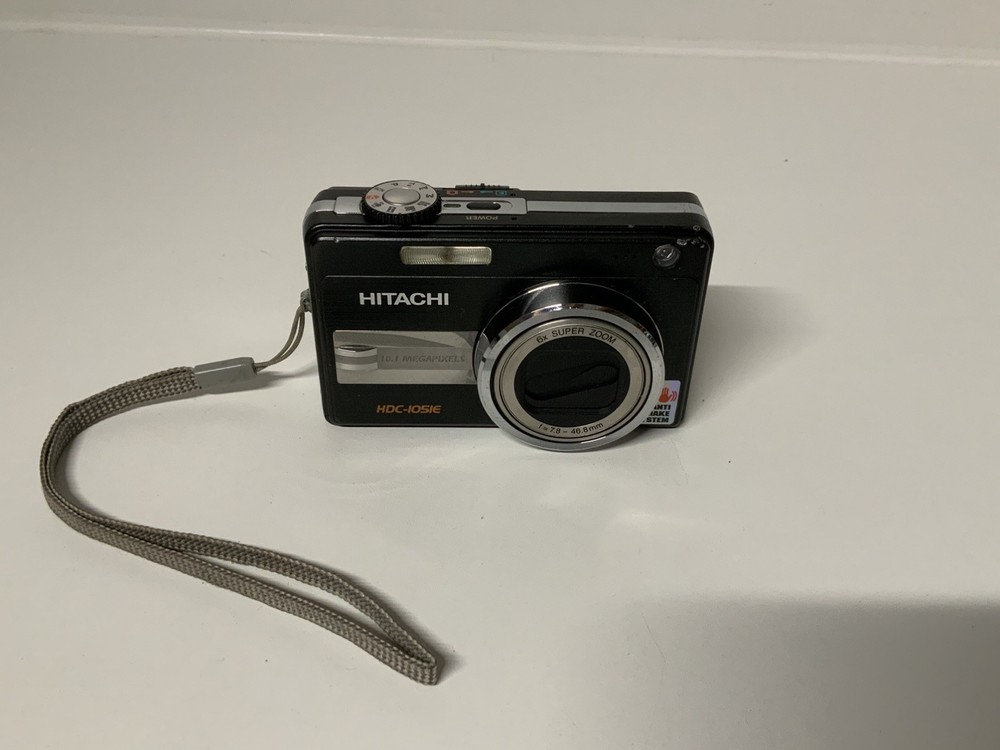 Hitachi HDC-1051E Digital Compact Camera 6x Super Zoom untested read description