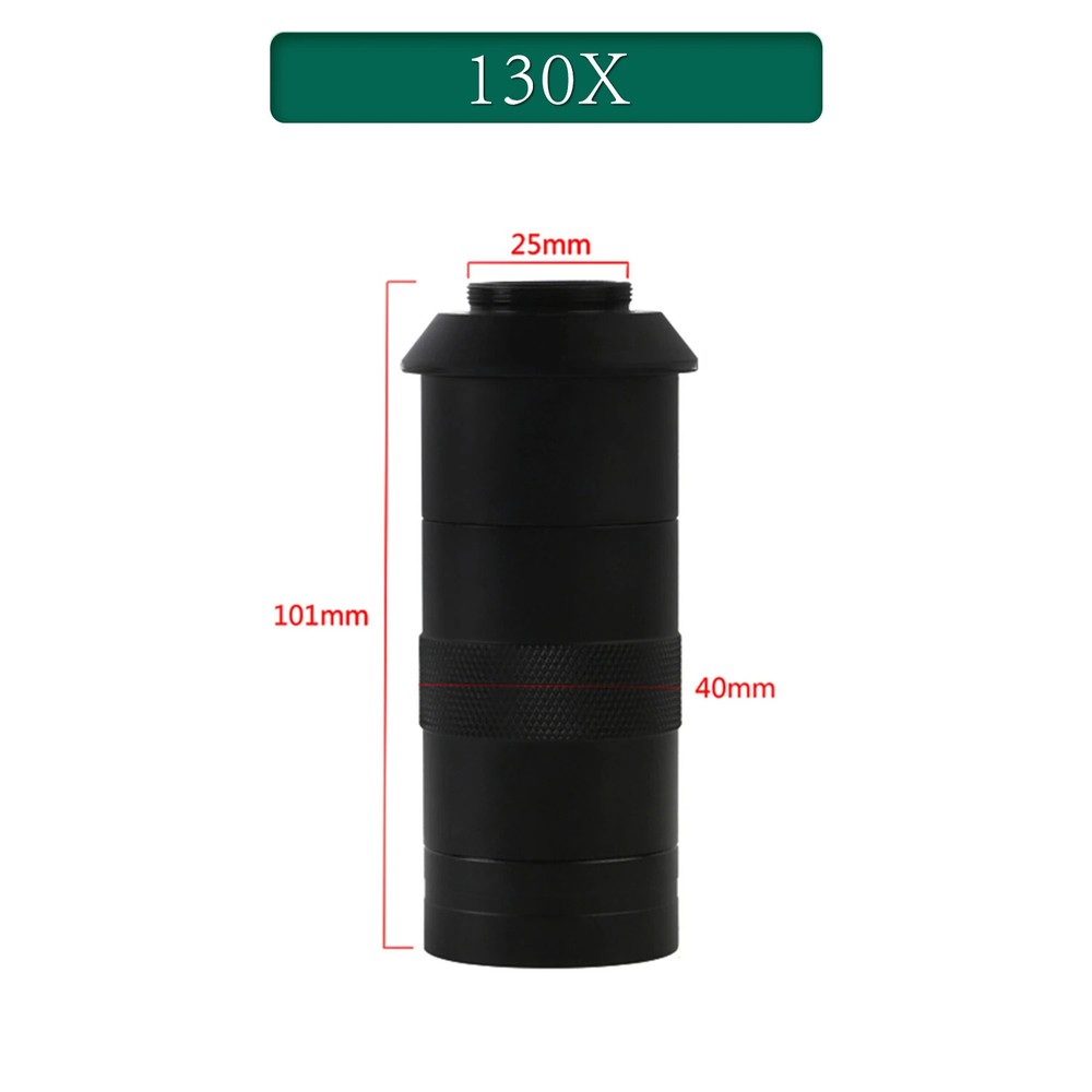 Microscope Camera Objective Lens 180 Multiples Adjustable Focus 180X 130X Lot