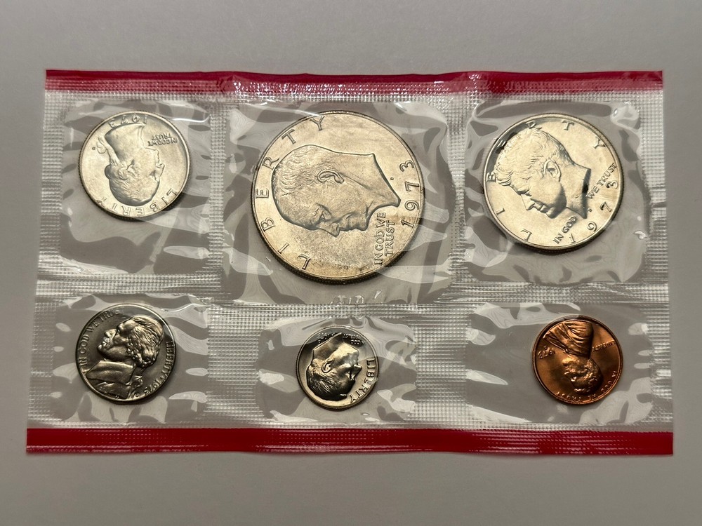 1973 United States Mint P&D Uncirculated Set