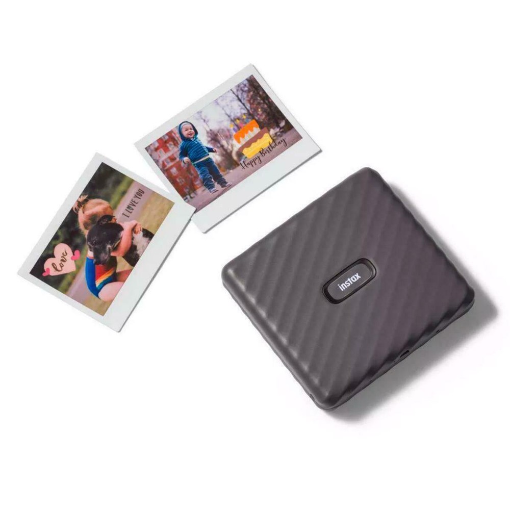 FUJIFILM INSTAX Link Wide Smartphone Printer Mocha Gray