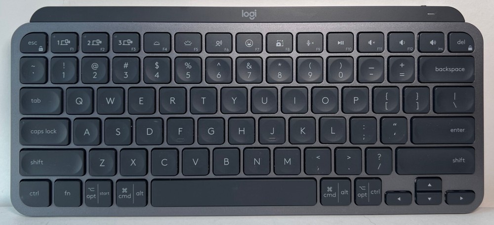 Logitech MX Keys Mini GRAPHITE REPLACEMENT KEYBOARD KEYCAPS KEYS (YR0084)