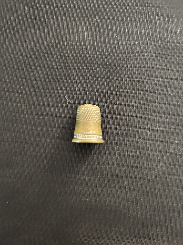 Vintage silver thimble