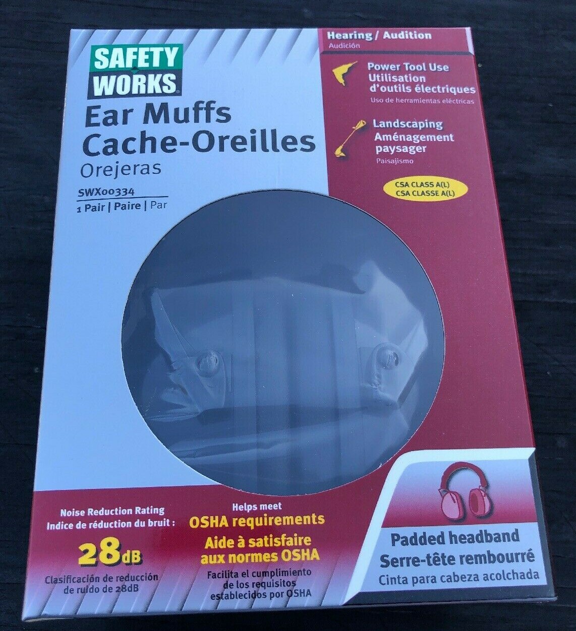 Safety Works INC Pro Ear Muffs - SWX00334