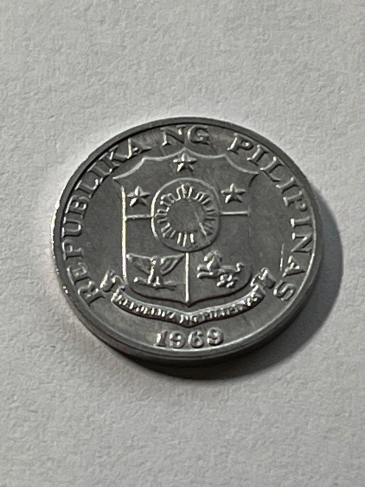 1969 Phillipines 1 Sentimo