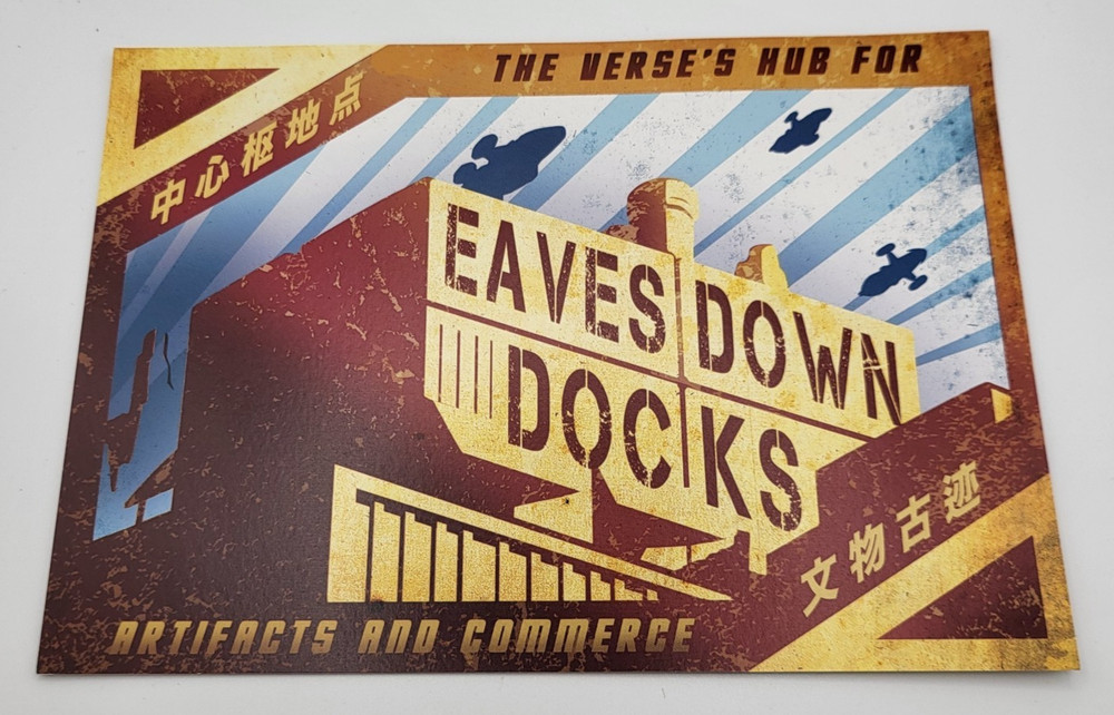 Lootcrate Exclusive FIREFLY SERENITY Frameable 5x7 Postcard Set