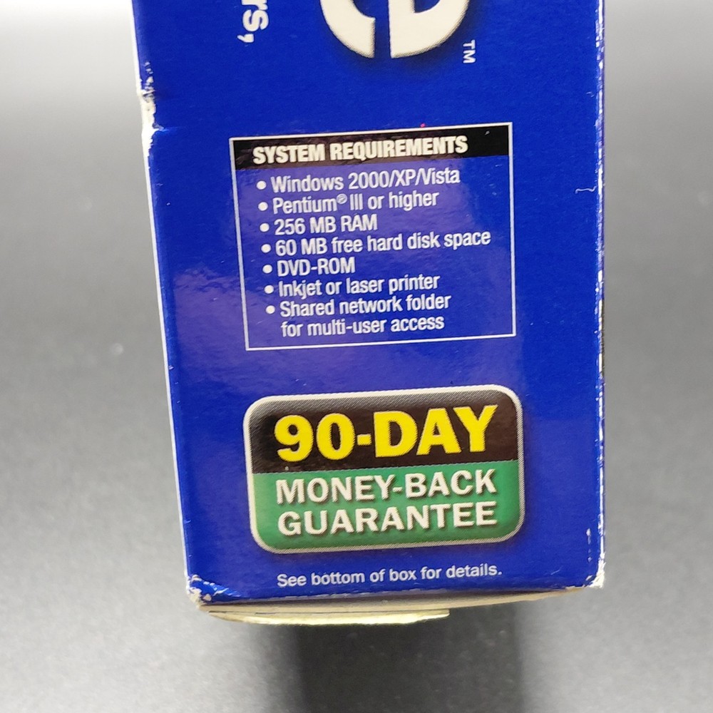 Avanquest My Database Home & Business Software Windows 2000, XP, Vista