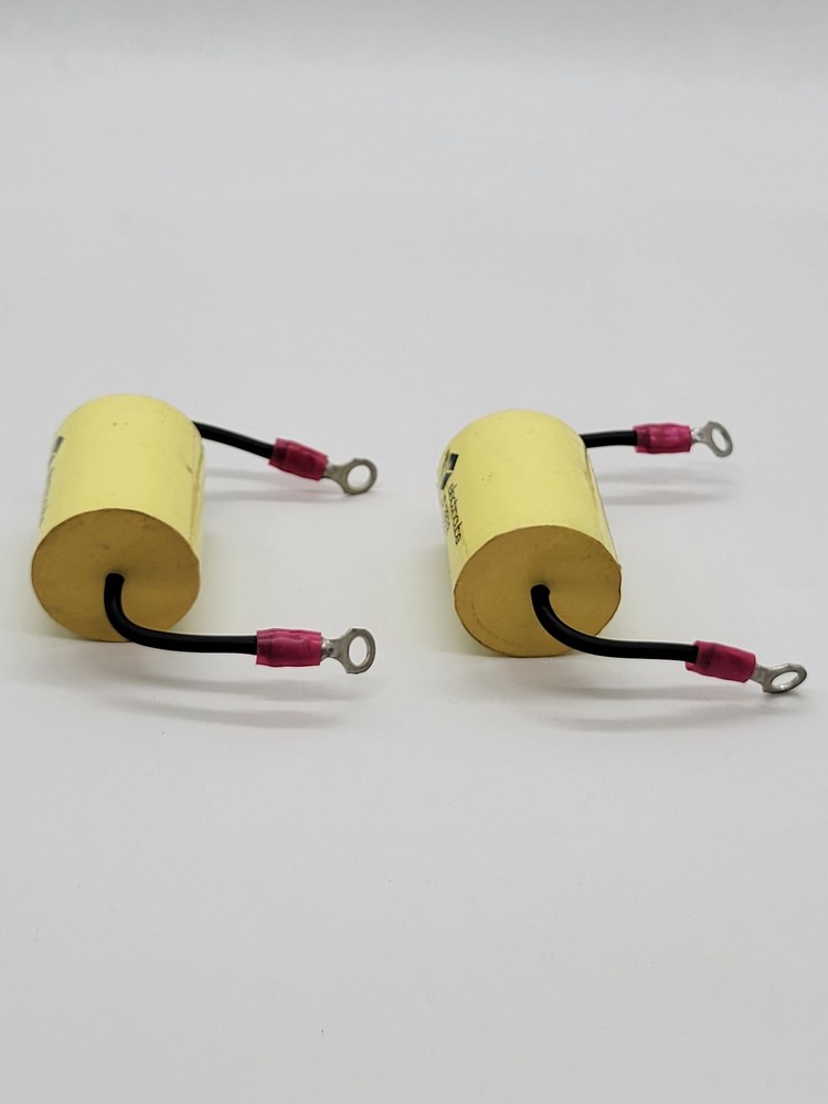2PC Electrocube C 2832 Yellow Capacitor .5MF +10% 660V