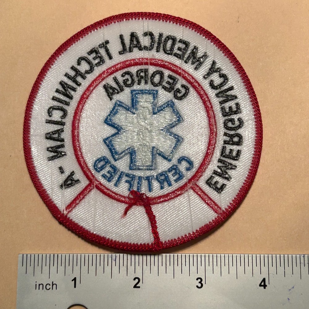 Georgia Certified EMT-A patch