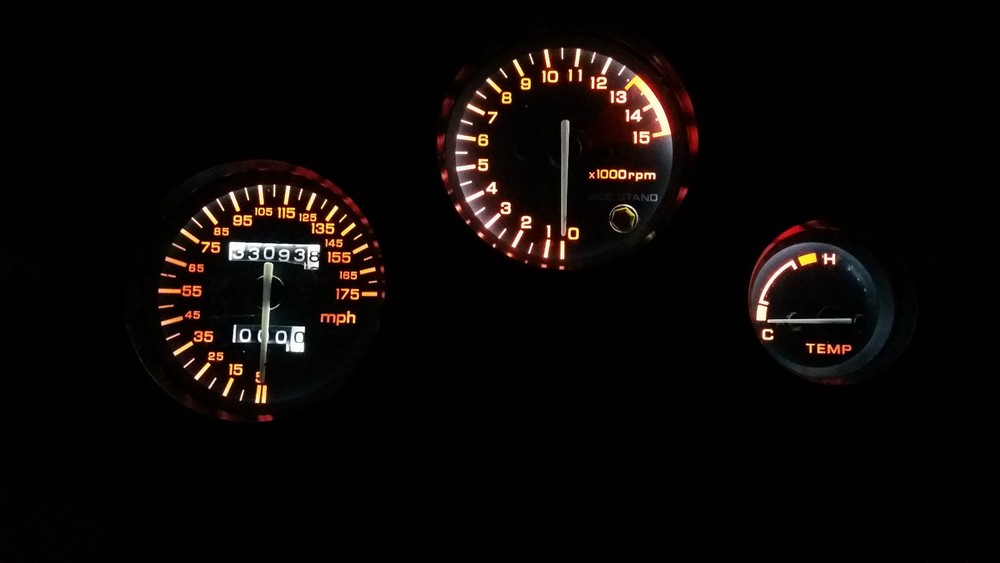 led clock upgrade kit lightenUPgrade WHITE CBR600F2