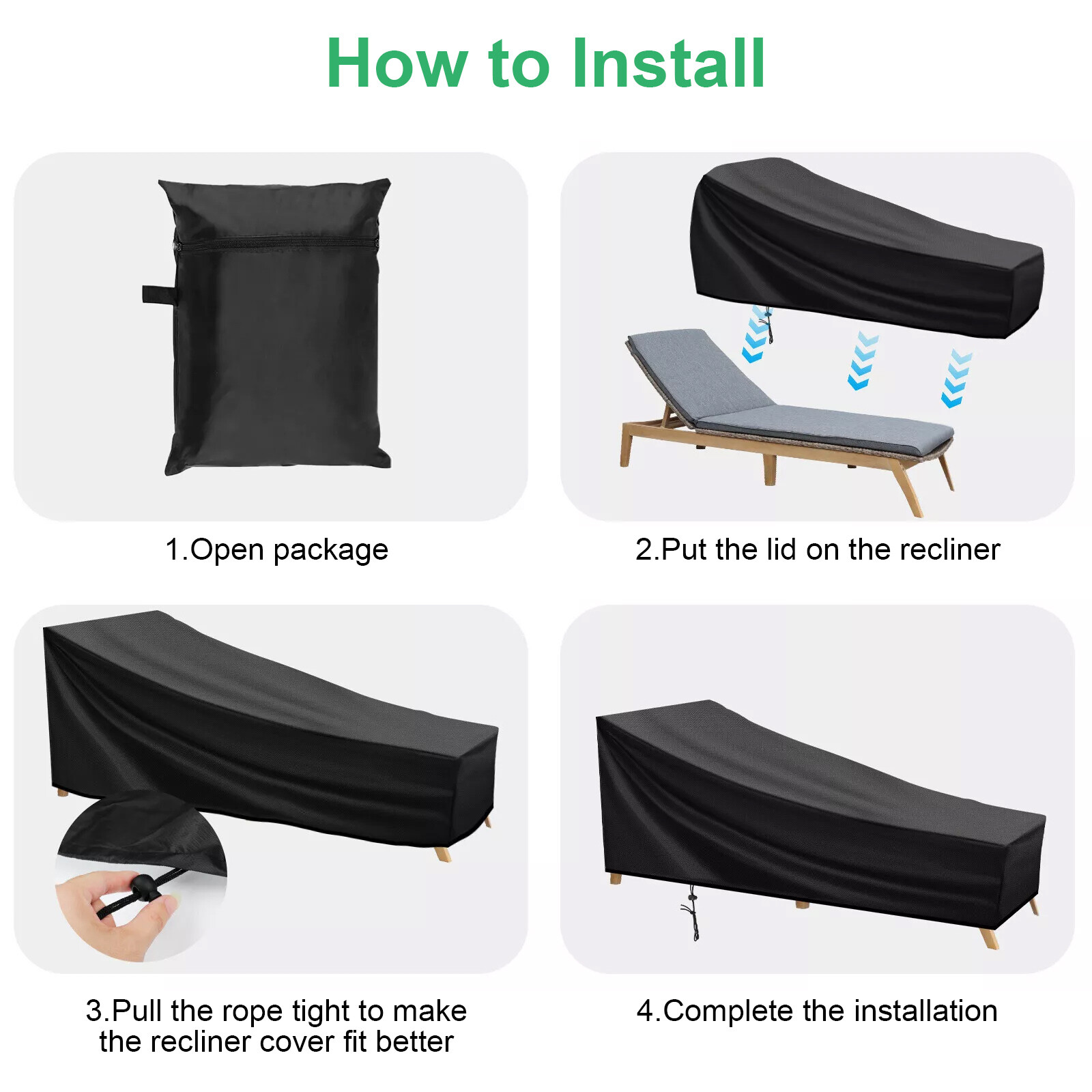 Heavy Duty Outdoor Sofa Cover, Waterproof Lawn Patio Furniture Chair Protector