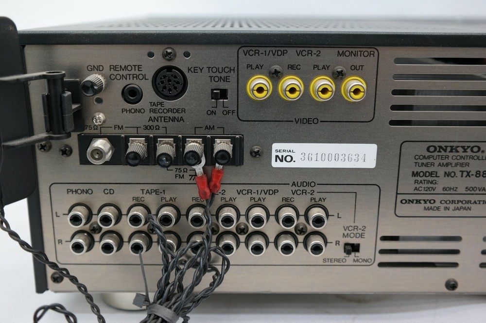 Onkyo Integra TX-88 Computer Controlled Tuner Amplifier T5