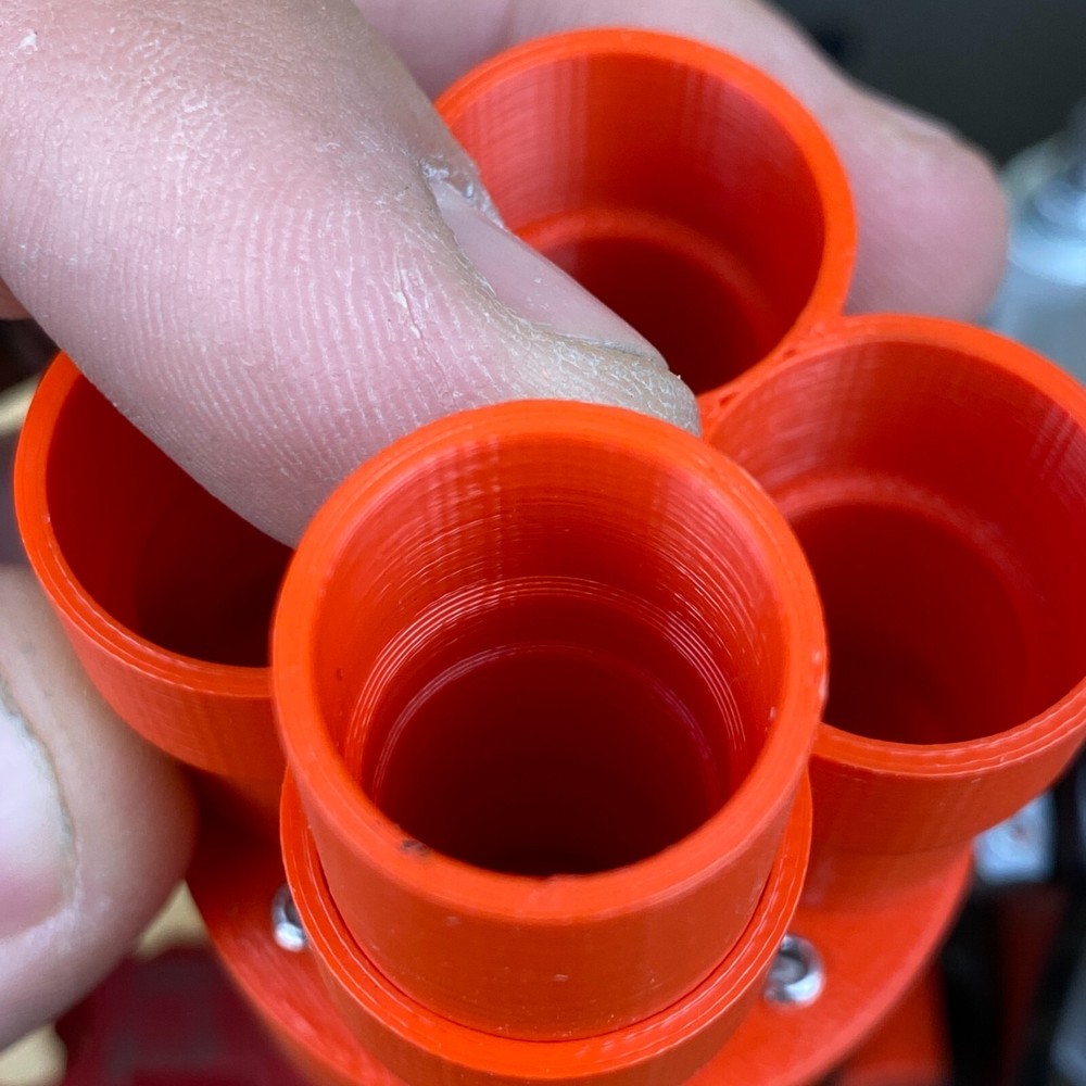 Lee APP Custom Universal Case Feeder 3D Printed COMPLETE KIT- No more adjusting!