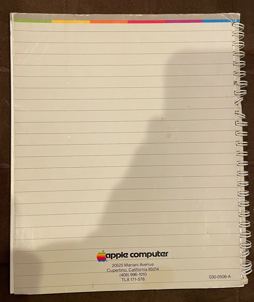 Apple II WPL Manual For IIe Only DOS 3.3 Based - Word Processing Language