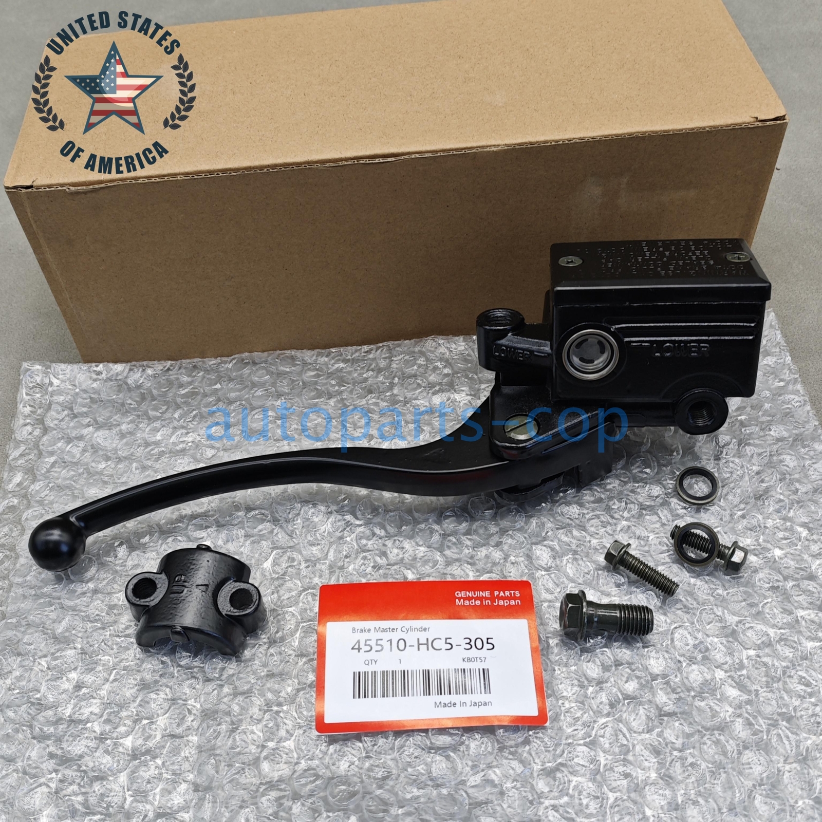 OEM 7/8" Front Brake Master Cylinder For Honda FourTrax 300 TRX300 1988-2000 USA