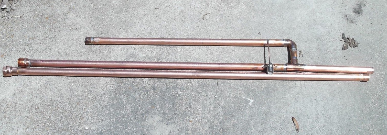 2meter/70cm J pole Dual Band Collapsible Copper J-Pole Antenna FREE SHIPPING