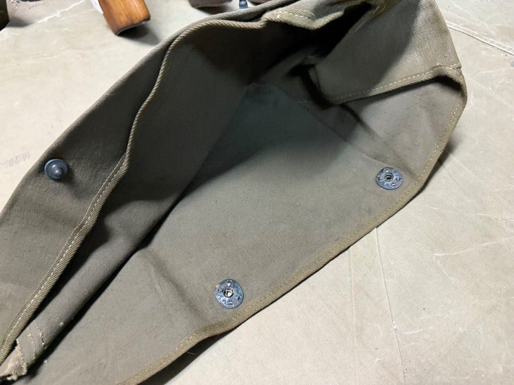 ORIGINAL WWII US ARMY INFANTRY M13 BROWNING m1919 m1919a4 CANVAS COVER CASE