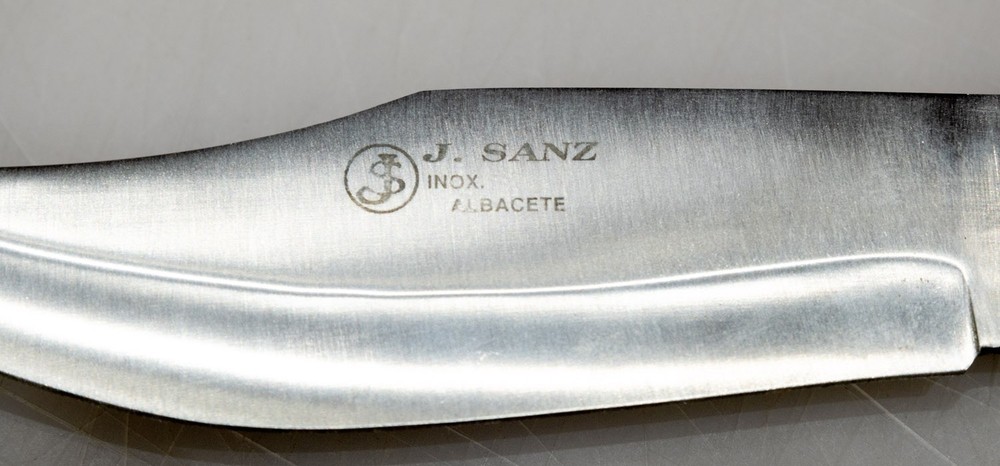 J. SANZ Folding Knife with bone Handle from Spain