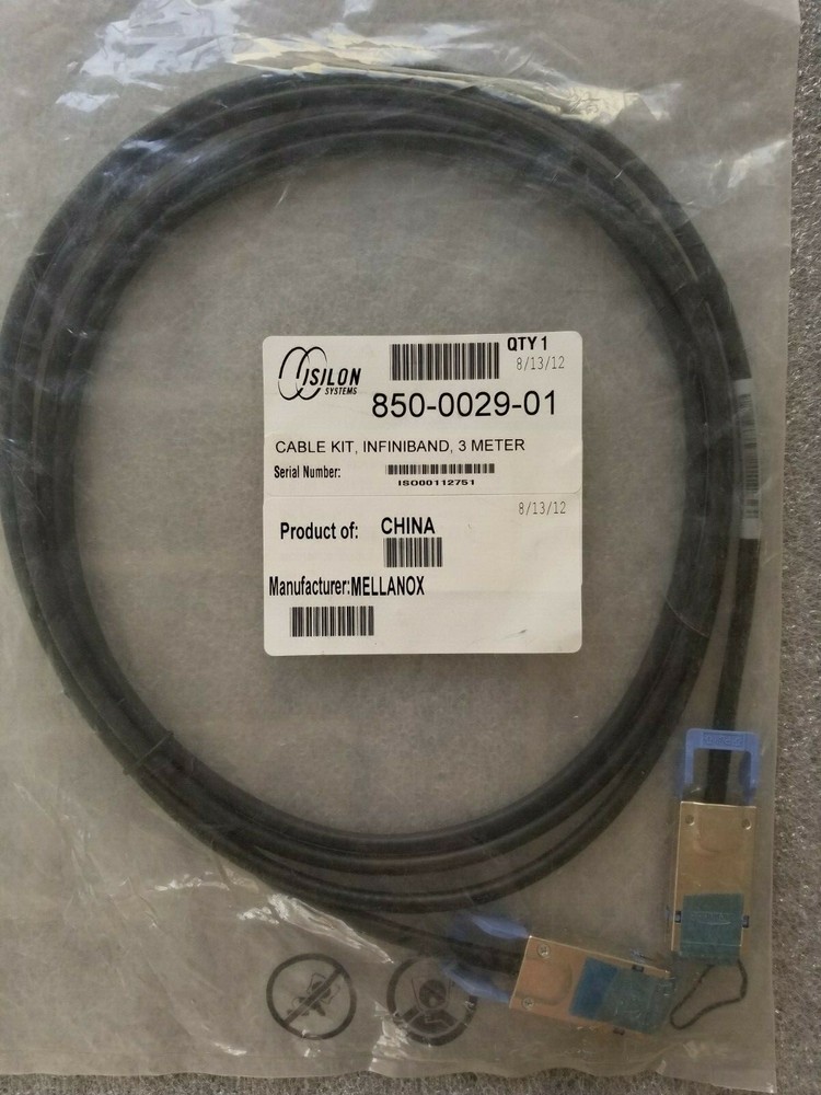 EMC/ ISILON 850-0029-01 INFINIBAND CABLE 3 METER