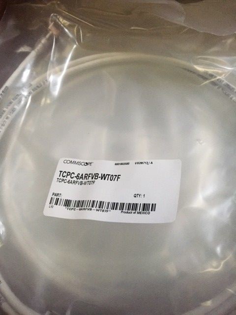 (1) Commscope TCPC-6ARFVB-WT07F (NEW)