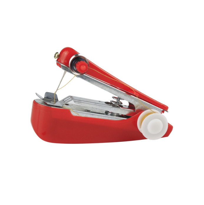 Portable Sewing Machine Mini Cordless Handheld Manual Sewing Machine Needlework