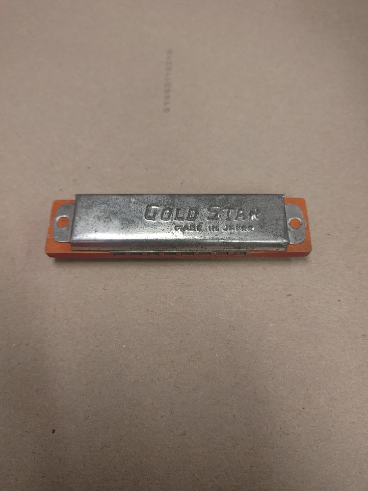 VINTAGE GOLD STAR HARMONICA MADE IN JAPAN