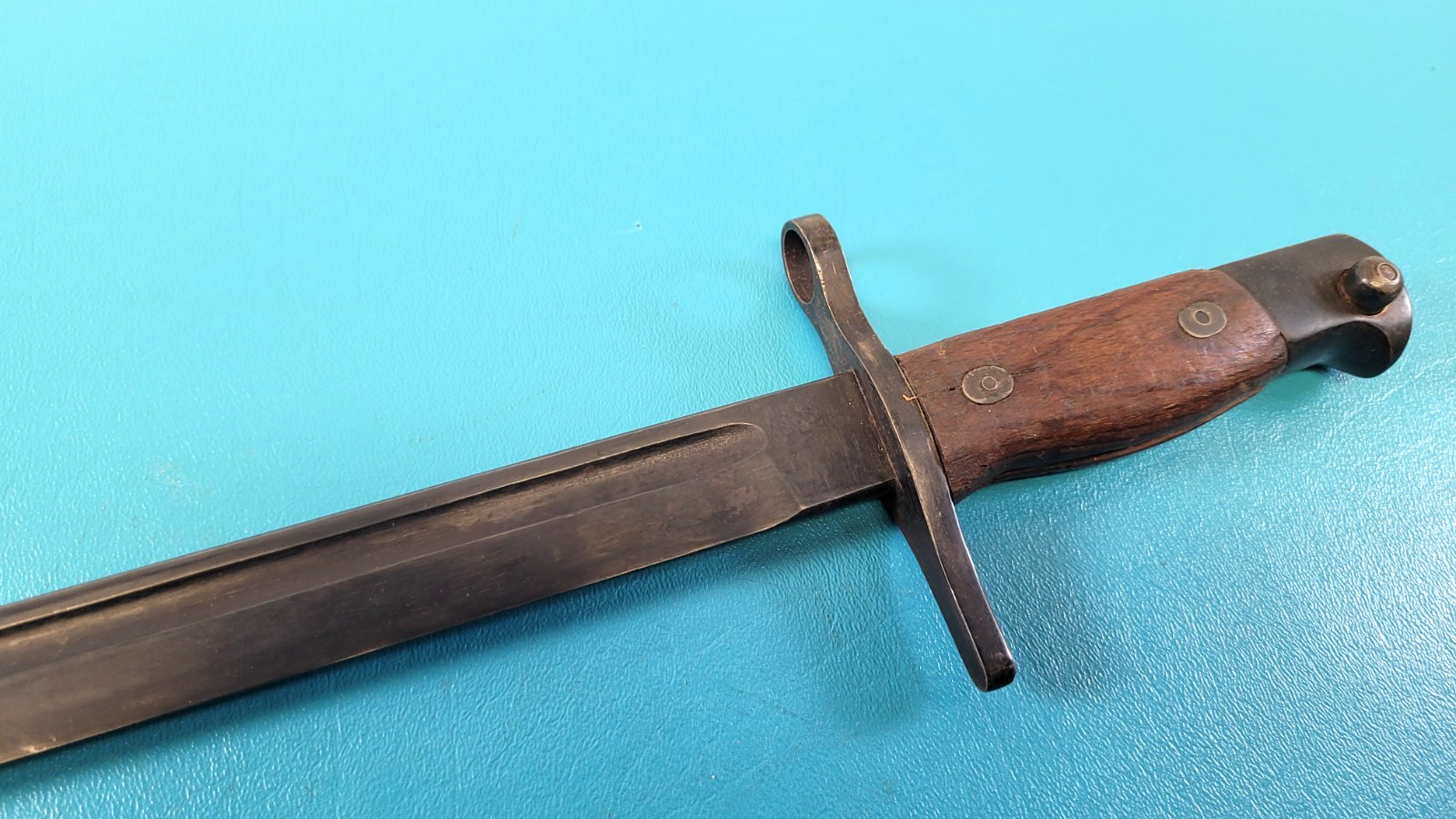 WWII Japanese Type 30 Rifle Bayonet Kanaashiyo Sakugan Star K TR990